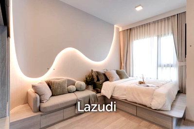 Condos for sale : 24 sqm modern condo on 12th floor at COBE Ratchada-Rama 9 Huai Khwang