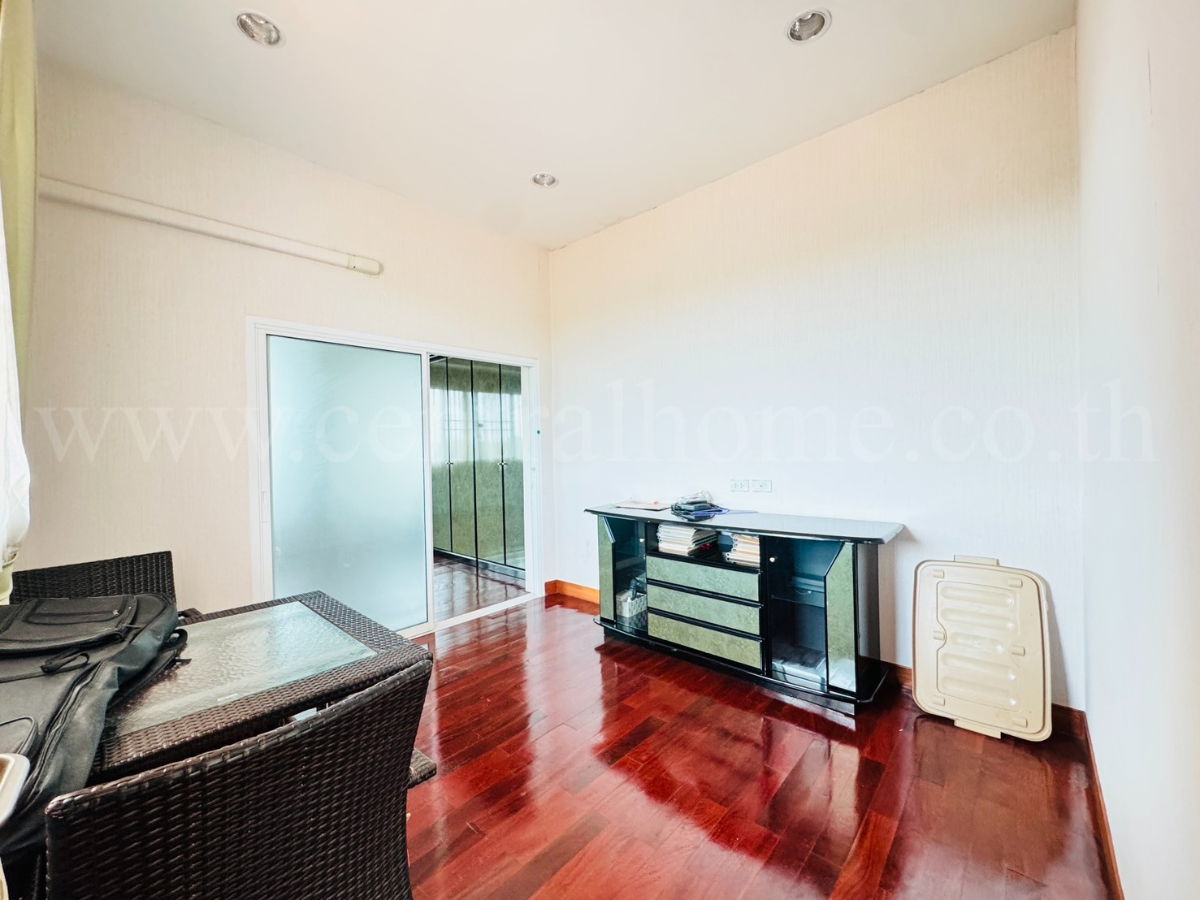 รูป บ้านเดี่ยว 500 ตร.วา เรียบคลองบางโพธิ์เหนือ สามโคก ปทุมธานี เฟอร์ครบ พร้อมอยู่ - รูปที่ 12/19