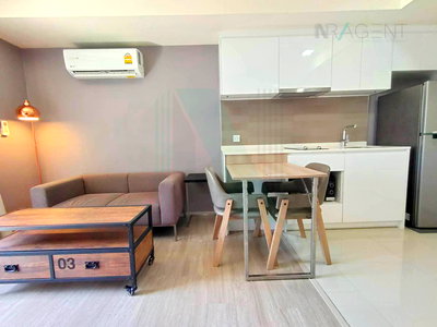 เช่าคอนโด รัชดาภิเษก 3 : 🚩 ให้เช่าคอนโด มาเอสโตร 03 รัชดา-พระราม 9 อาคาร 1 ชั้น 7 1 ห้องนอน ขนาด 35 ตรม ใกล้ ฟอร์จูน ทาวน์