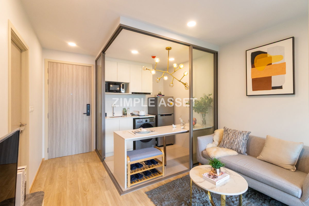 รูป 🔥คอนโดให้เช่าตรงจากโครงการESQUE Sukhumvit101/1 ห้องใหม่พร้อมเฟอร์ฯ ห้อง 1 ห้องนอน เริ่มต้น 17,000 บาท รับเช่าระยะสั้น พร้อมเข้าอยู่ ใกล้BTSปุณณวิถี - รูปที่ 4/58