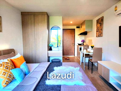 คอนโด ม.ราชภัฏสวนดุสิต หัวหิน : คอนโดสตูดิโอ 24 ตร.ม. ชั้น 1 ใจกลางหัวหิน ใกล้สิ่งอำนวยความสะดวก