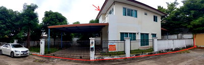 Houses for sale Pinthong Industrial Estate : HOME, 86 Sq.w., บ้านเดี่ยว ธาดาทาวน์ ออร่า ศรีราชา-ชลบุรี, Si Racha, Chonburi | 4.6M