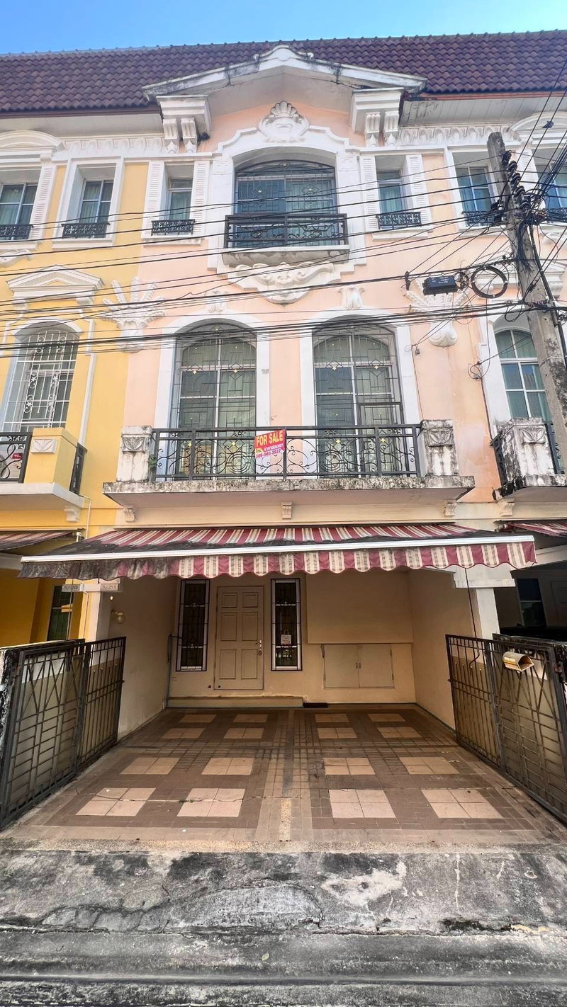 ขายโฮมออฟฟิศ : VS0001🏡 ขายทาวน์โฮม 3 ชั้น บ้านกลางเมือง มอนติคาร์โล รัชวิภา ราคาดีที่สุดในโครงการ!