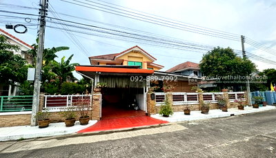 บ้านเดี่ยว นิคมสินสาคร : ขายบ้านเดี่ยว 2 ชั้น หมู่บ้านสาริน สายลม พระราม2 ซอยเจษฎาวิถี พื้นที่ 81 ตรว. ตกแต่งสวยพร้อมอยู่ ราคาถูกมาก เพียงแค่ 5.9 ล้านบาท เท่านั้น