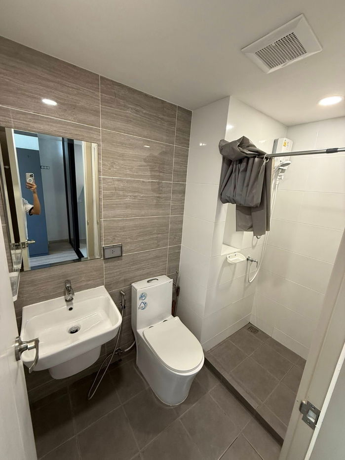 รูป บรอมป์ตัน เพ็ท เฟรนด์ลี่ สำโรง - สเตชั่น Studio ชั้น 5 ขนาด 24 ตร.ม. เช่า 11,500 บาท/เดือน Ready to move in - รูปที่ 4/7