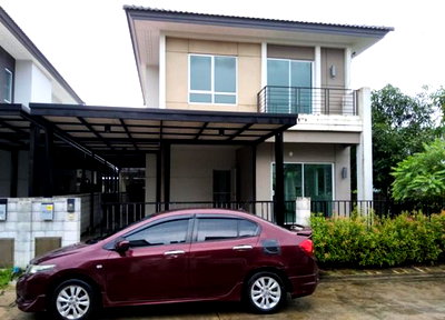 Houses for sale Design Village Phutthamonthon : HOME for sale บ้านเดี่ยว เซนโทร ปิ่นเกล้า-วงแหวน บางใหญ่-นนทบุรี