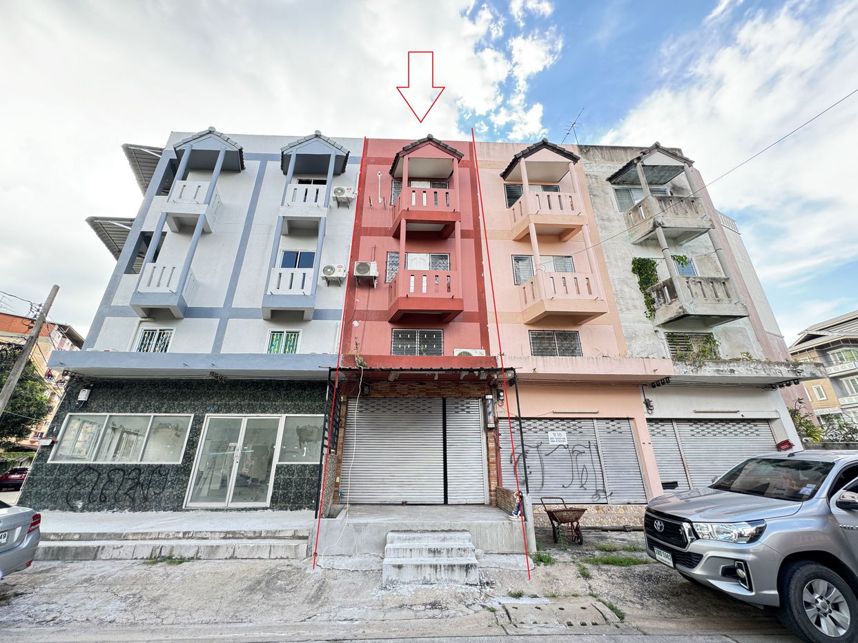 รูป อาคารพาณิชย์ สำหรับขาย อาคารพาณิชย์ หนองจอก-กรุงเทพฯ - รูปที่ 1/13