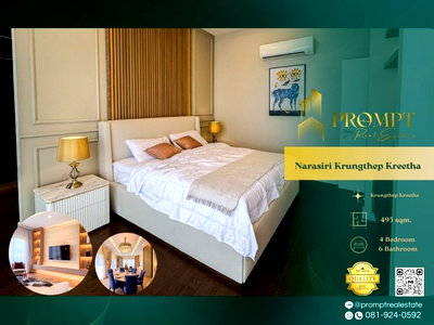 เช่าบ้านเดี่ยว เขตบางกะปิ : MN05046 - Narasiri Krungthep Kreetha : KrungthepKreetha 