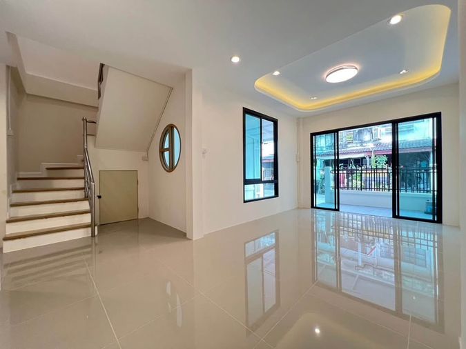 ND0247  ขายบ้าน หมู่บ้านณัฐกานต์ เพชรเกษม 112 Nattakarn Petchkasem 112 ทำเลหนองแขม เชื่อมต่อถนนเพชรเกษม