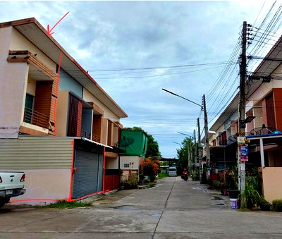 Townhouses for sale Hemaraj Chonburi Industrial Estate : TOWN HOUSE, 30 Sq.w., ทาวน์เฮ้าส์ ไทยวิลล่า ศรีราชา-ชลบุรี, Si Racha, Chonburi | 1.8M