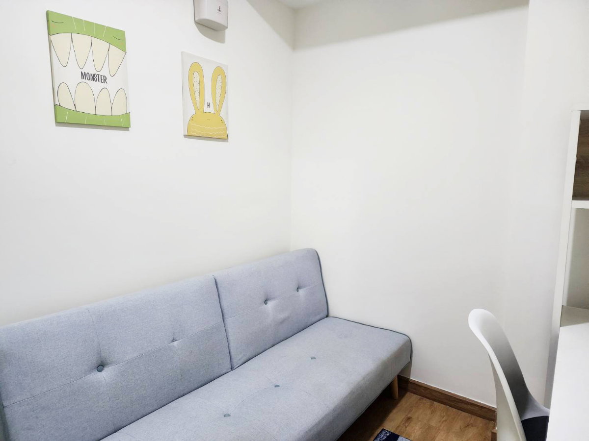 รูป ให้เช่าคอนโด 2 ห้องนอน 42 ตร.ม. ทำเล ติดถนนใหญ่ คอนโดเพียร์ 93 รังสิต คลอง 4  แต่งครบ วิวสวย แอร์ทุกห้องนอน - รูปที่ 11/17