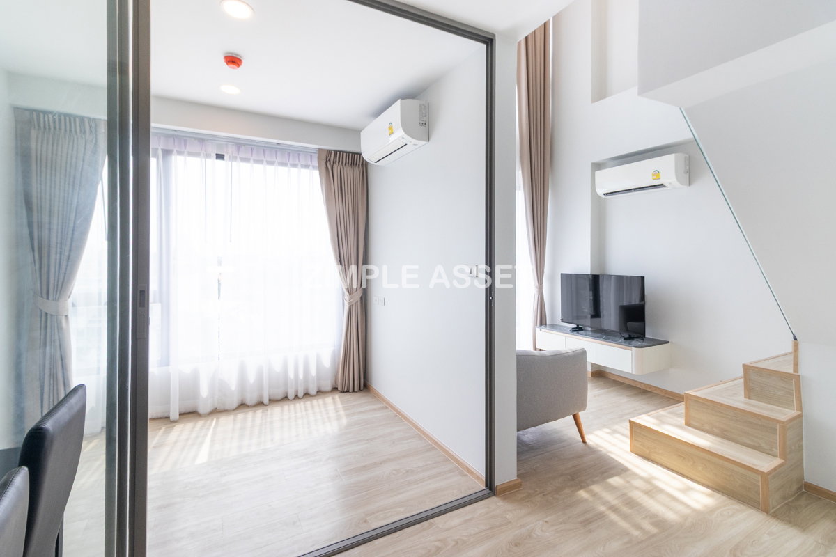 รูป 🔥คอนโดให้เช่าตรงจากโครงการESQUE Sukhumvit101/1 ห้องใหม่พร้อมเฟอร์ฯ ห้องLoft 2 ชั้น เริ่มต้น 24,000 บาท รับเช่าระยะสั้น พร้อมเข้าอยู่ ใกล้BTSปุณณวิถี - รูปที่ 2/43