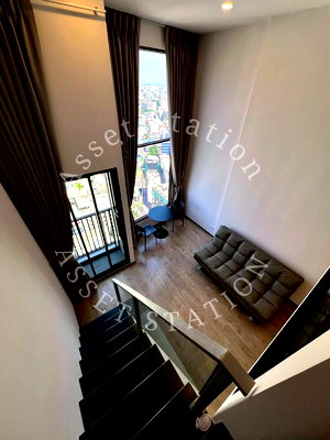 คอนโดให้เช่า : 💎🏢ให้เช่า SOHO Bangkok Ratchada ห้อง Duplex ใกล้ MRT ห้วยขวาง🏙️✨