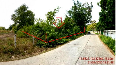 บ้านเดี่ยว มหาสารคาม : ที่ดินว่างเปล่า สำหรับขาย ที่ดินว่างเปล่า วาปีปทุม-มหาสารคาม