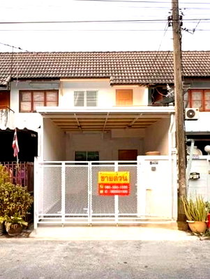 Townhouses for sale Eastern Asia University : Two-story townhouse for sale in City Home Village 1, Lam Luk Ka Khlong 7. 