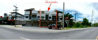 Shophouses for sale Tha Sala Nakhon Sri Thammarat : SHOP HOUSE, 53 Sq.w., อาคารพาณิชย์ ท่าศาลา-นครศรีธรรมราช, Tha Sala, Nakhon Sri Thammarat | 7M