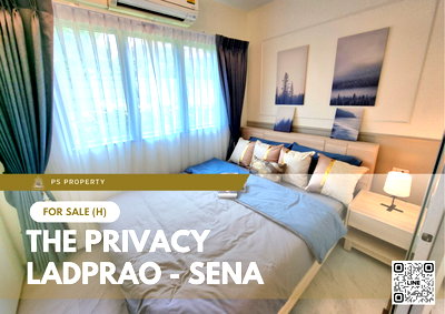 คอนโด สำนักงานเขตลาดพร้าว : ขายด่วน ✨ The Privacy Ladprao - Sena ✨ วิวเมือง รีโนเวททั้งห้อง พร้อมเข้าอยู่