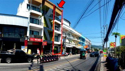 SHOP HOUSE 17 Sq.w. Muang Phuket Phuket for 8M