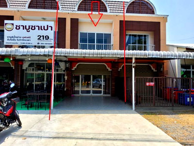 SHOP HOUSE 29 Sq.w. Phu Thai Song Buri Ram for 3.2M