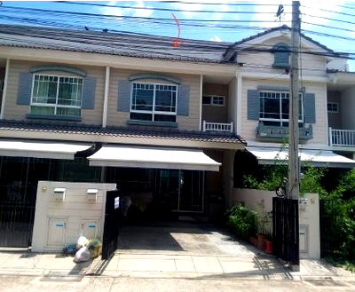 Townhouses for sale วิทยาลัยเทคนิคกาญจนาภิเษกสมุทรปราการ : TOWN_HOUSE for sale ทาวน์เฮ้าส์ วิลลาจจิโอ บางนา บางบ่อ-สมุทรปราการ