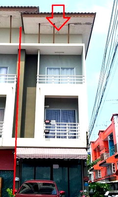 อาคารพาณิชย์ ปทุมธานี : อาคารพาณิชย์ สำหรับขาย อาคารพาณิชย์ โฮมอินทาวน์ ลำลูกกา-ปทุมธานี