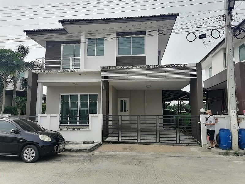 ขายบ้านเดี่ยว : บ้านเดี่ยว 50.8 ตร.วา เบญญาภา คาซ่า วงแหวน-พระราม 9 ลาดกระบัง ลาดกระบัง กรุงเทพมหานคร 5.4M