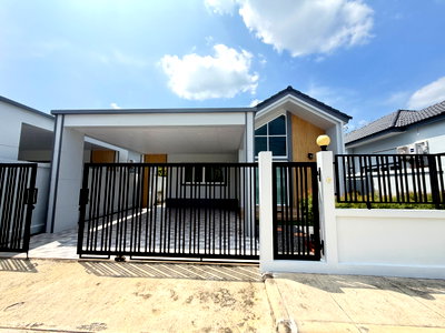เช่าบ้านเดี่ยว สงขลา : ให้เช่า!! บ้านใหม่ชั้นเดียว พร้อมเฟอร์นิเจอร์ ในโครงการ พิกัดควนหิน 2 ห้องนอน ใกล้ 5 แยกเกาะยอ