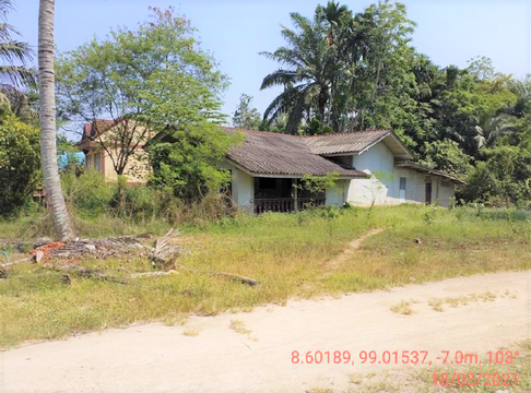 บ้านเดี่ยว 232.9 ตร.วา พระแสง-สุราษฎร์ธานี พระแสง สุราษฎร์ธานี 2.4M