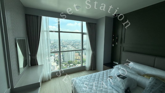 รูปภาพ 💎HOT💎 Condo for rent: Rhythm Ratchada, spacious high-floor unit with unobstructed view, best price! ✨MRT Ratchadaphisek