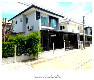 Houses for sale Bang Yai Nonthaburi : HOME for sale บ้านเดี่ยว โครงการ Centro ราชพฤกษ์ นนทบุรี