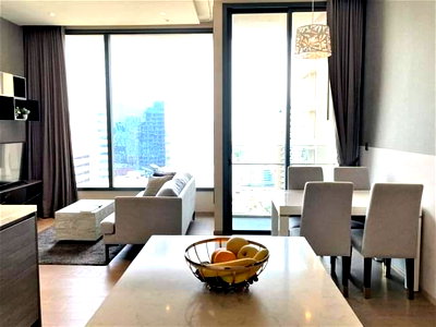 คอนโดให้เช่า : LTHC6907 – The Esse Asoke FOR RENT 2 beds 2 baths Size 74 Sq.M.Near BTS Asok stations ONLY 65k/month
