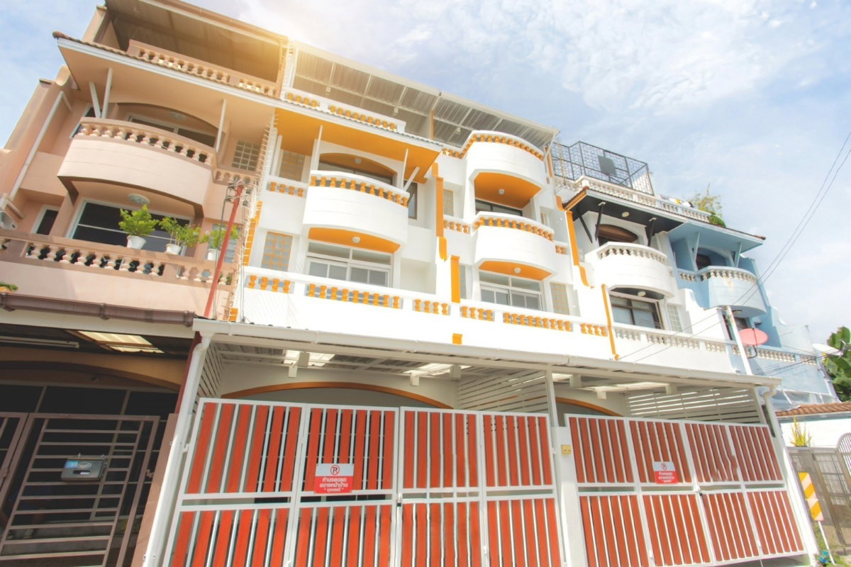 รูป CB011.1♛♚ทาวน์เฮ้าส์ 3 ห้องนอน ขาย⚝สุทธิสาร♜MRT สุทธิสาร∞065-9423251,099-5919653▚Line@sureresidence - รูปที่ 1/25