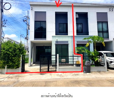 ทาวน์โฮม ม.ปทุมธานี : ทาวน์เฮ้าส์ สำหรับขาย ทาวน์เฮ้าส์ พลีโน่ รังสิต