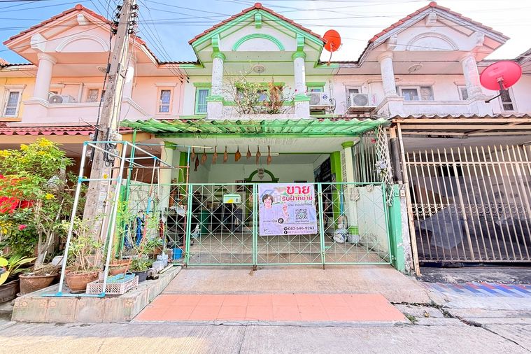 ขายทาวน์เฮ้าส์ กานดา พระราม2 พันท้ายนรสิงห์ 18 ตรว. หน้าบ้านกว้าง 6 เมตรพร้อมอยู่ 