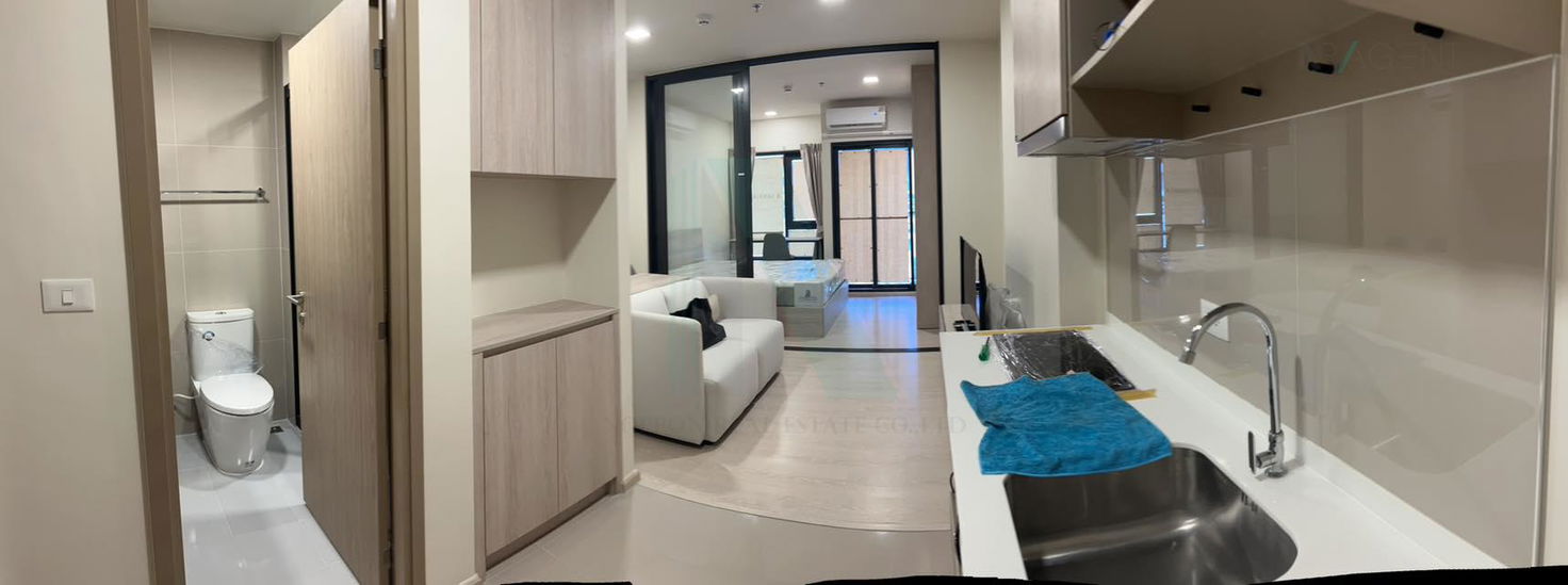 รูป ให้เช่าคอนโด โฟล บาย แสนสิริ อาคาร 1 ชั้น 7 1 ห้องนอน ขนาด 29 ตรม ใกล้ ICONSIAM - รูปที่ 2/8