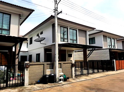 บ้านเดี่ยว รังสิต : บ้านแฝด สำหรับขาย บ้านแฝด โครงการ บ้านฉัตรหลวง 17 ปทุมธานี