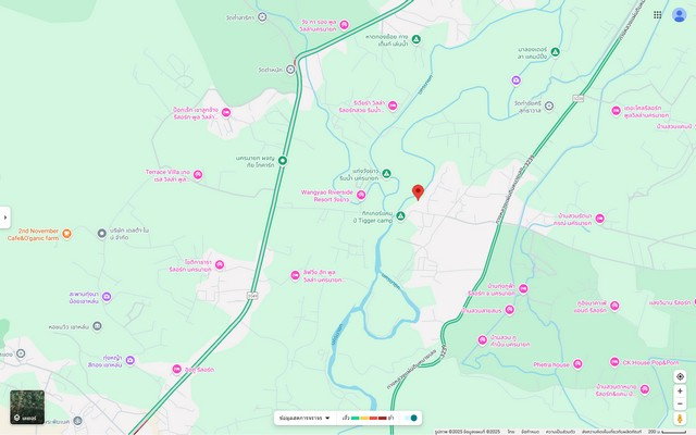 รูป ที่ดินนครนายก มี2 แปลง ติดริมน้ำ มีบ้านสร้างไม่เสร็จ10 หลัง - รูปที่ 3/10