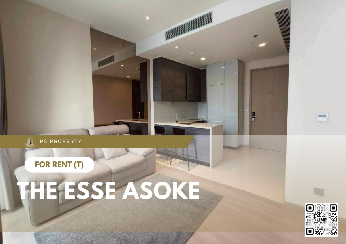 รูป ให้เช่า ✨ The ESSE Asoke ✨ ใกล้ BTS อโศก เฟอร์นิเจอร์ และ เครื่องใช้ไฟฟ้าครบ - รูปที่ 1/10