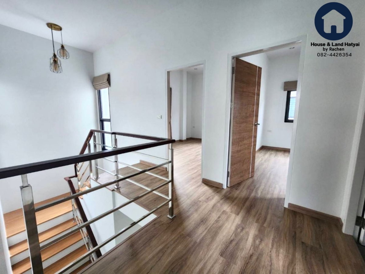 รูป ให้เช่าด่วน!! บ้านใหม่ 2 ชั้น หลังมุม ในโครงการ พิกัดควนหิน ใกล้ 5 แยกเกาะยอ พร้อมเฟอร์นิเจอร์ ตกแต่งสวย พร้อมอยู่ - รูปที่ 6/16