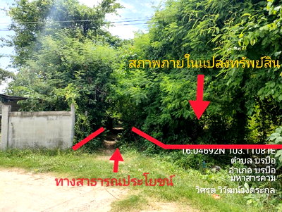PROPERTY 2160 Sq.w. Borabu Maha Sarakham for 7.6M