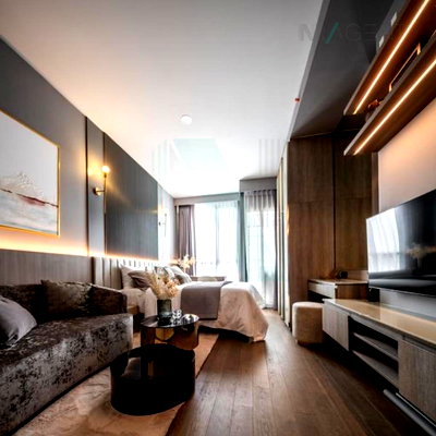 Condos for rent : For Rent Condo PARK ORIGIN PHAYATHAI Building 1, Floor 12,Studio, Room size 24.00 sqm