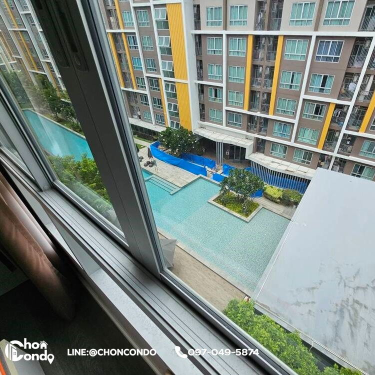 รูป DCondo ดีคอนโด ชั้น6 ตึกB ------------วิวสระ------------Tel 097-049-5874 (Line: @choncondo มี@ด้วย) - รูปที่ 4/12