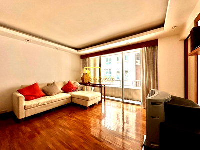 Condos for rent : Langsuan Ville | Spacious 1 Bedroom Condo Chidlom - BR5939CD