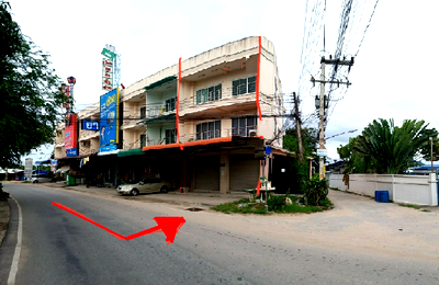 อาคารพาณิชย์ บางละมุง ชลบุรี : อาคารพาณิชย์ สำหรับขาย อาคารพาณิชย์ สิริศาสันติคาม บางละมุง-ชลบุรี