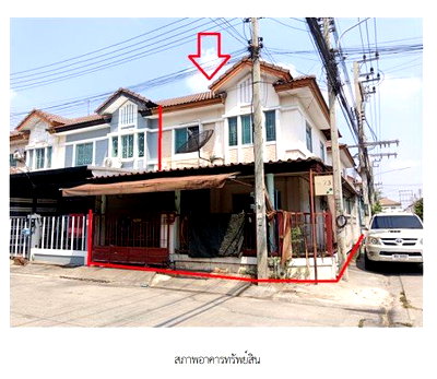 TOWN HOUSE 21.4 Sq.w. Khlong Luang Pathumthani for 2.4M