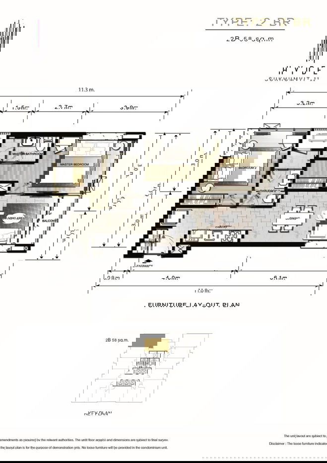 รูป Best Price 💗 ขาย Hyde Sukhumvit 11 ห้องสวย ราคาดีมาก เฟอร์ครบ | Code DS2355 Line:@Dstay - รูปที่ 47/48