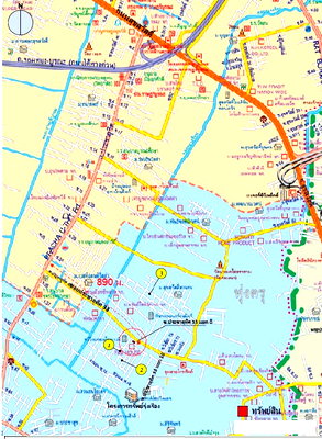 SHOP HOUSE 28 Sq.w. Thung Khru Bangkok for 3.3M
