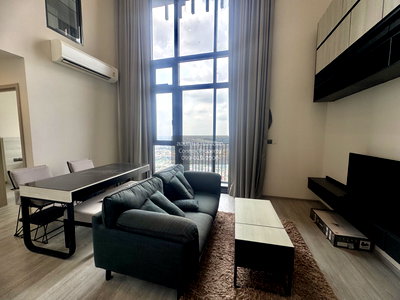 Condos for rent Soi Sukhumvit 101 : 🔥🔥🔥 FOR RENT condo The line sukhumvit 101 , Duplex , nice view , high floor , BTS-Punnawithi , Bang Chak , Phra Khanong , Bangkok , CX-00573 ✅ Live chat with us ADD LINE @connexproperty ✅ 🔥🔥🔥