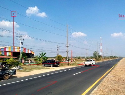 PROPERTY 1600 Sq.w. Chumphon Buri Surin for 15M