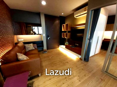 Condos for rent Big C Extra Lat Phrao (Big C Extra Ladprao) : 47 sqm high floor condo at Rhythm Ratchada in Huai Kwang Bangkok